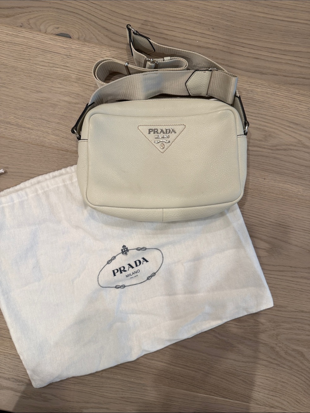 Prada Leather Shoulder Bag - Picture 10 of 13